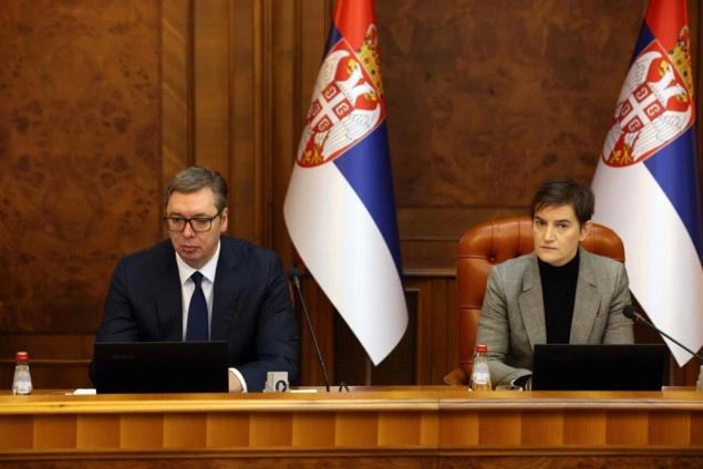 Vučić predao dužnost predsjednika Srbije Ani Brnabić Vučić predao dužnost predsjednika Srbije Ani Brnabić