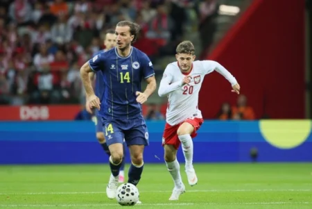 Bez golova nakon prvih 45 minuta meča Poljska – BiH Bez golova nakon prvih 45 minuta meča Poljska – BiH