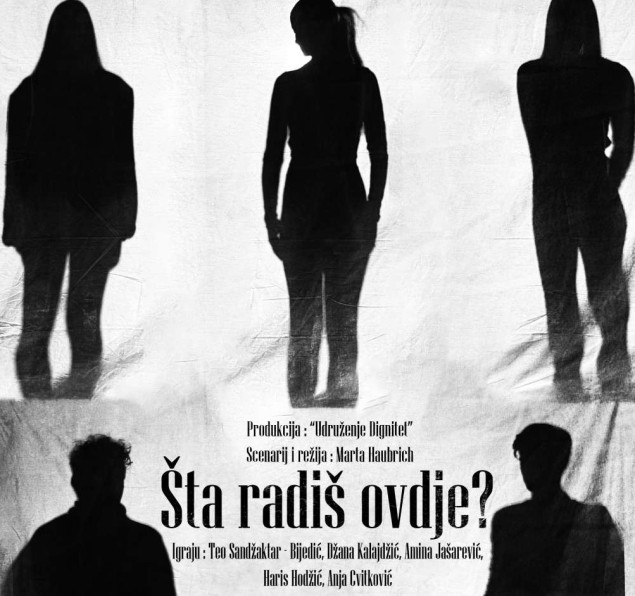 Ovog četvrtka u Mostaru predstava Šta radiš ovdje? o nasilju, šutnji i traženju pomoći Ovog četvrtka u Mostaru predstava Šta radiš ovdje? o nasilju, šutnji i traženju pomoći