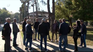 Bivši radnici koksare protestuju ispred Gradske uprave Lukavac: Traže hitnu isplatu potraživanja