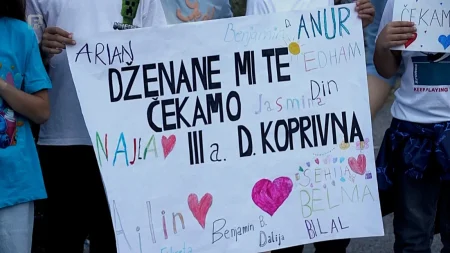 Dosta je obijesnih vozača: Cazinjani ponovo na mirnom protestu