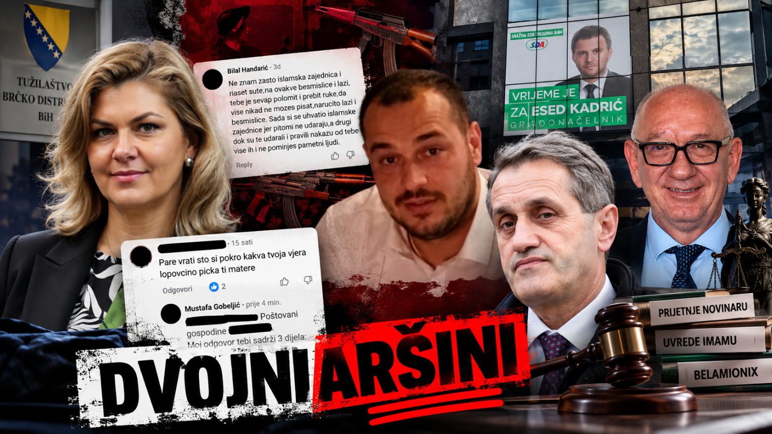 Prvi test za glavnog tužioca Ćazima Serhatlića “Dvostruki aršini” institucija – Jesu li uvrede za glavnog imama „teže“ od prijetnji novinaru? “„tebe je sevap polomit i prebit ruke, da više nikad ne možeš pisat“”