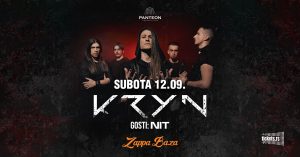 Kryn u „Zappa Bazi“, Beograd, 12 septembar!