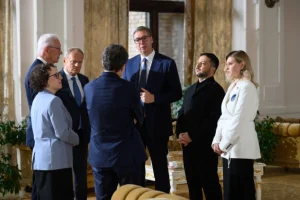 Zelenski se sastao s Vučićem: Razgovarali o evropskim integracijama i ruskim napadima