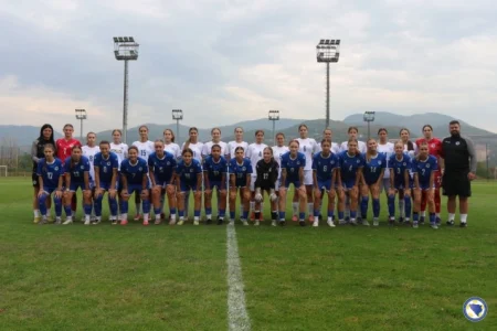 Završen kamp ženske U-17 reprezentacije BiH