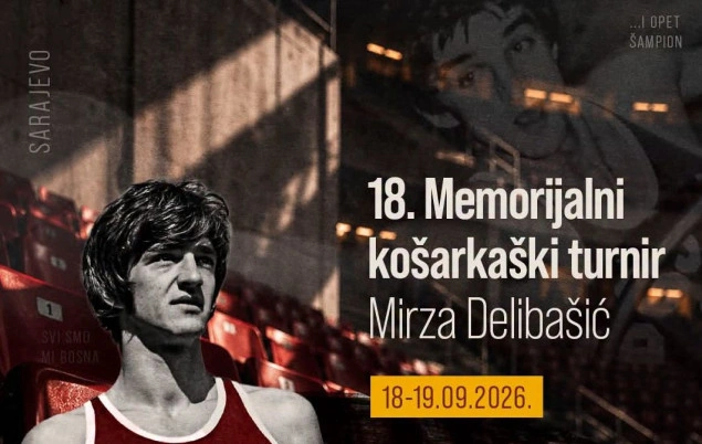 18. Memorijalni košarkaški turnir Mirza Delibašić 18. i 19. septembra u Sarajevu 18. Memorijalni košarkaški turnir Mirza Delibašić 18. i 19. septembra u Sarajevu