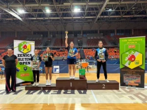 Ana Sladoje i Benjamin Zijadić pobjednici u konkurenciji seniora na 11. Zenica table tennis Openu