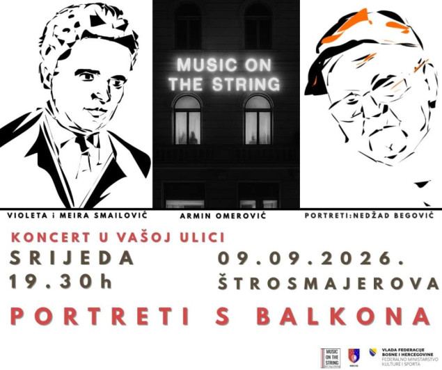 Portreti s balkona – Večer posvećena Sarajlijama Portreti s balkona – Večer posvećena Sarajlijama