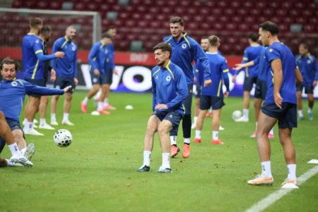 Zmajevi odradili službeni trening na stadionu PGE Narodowy u Varšavi