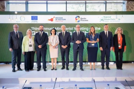 Šest ekonomija zapadnog Balkana podržalo Ministarsku deklaraciju o Zelenoj agendi za 2026. godinu Šest ekonomija zapadnog Balkana podržalo Ministarsku deklaraciju o Zelenoj agendi za 2026. godinu