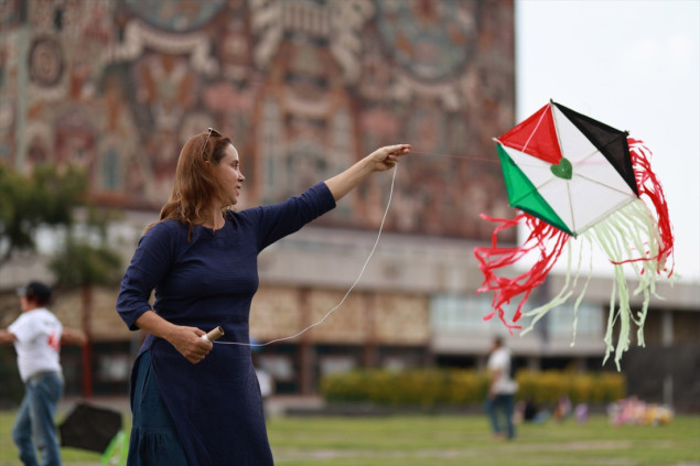 „Zmajevi za Gazu: Poruka solidarnosti iz Mexico Cityja