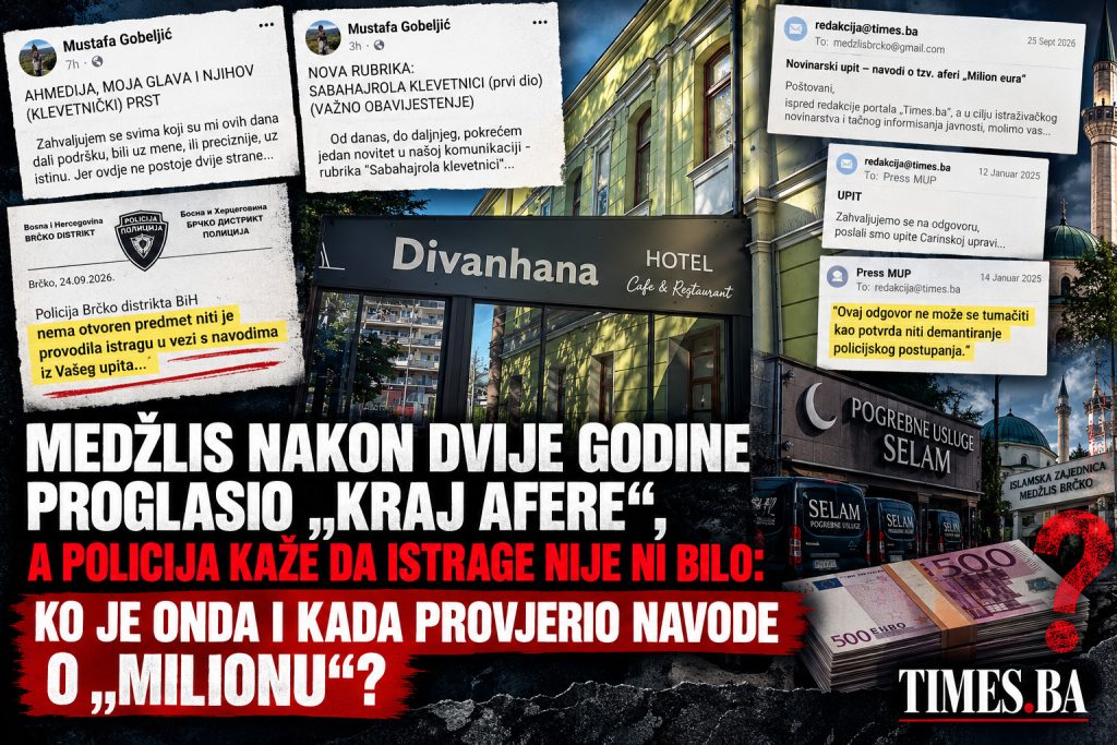 Medžlis IZ u Brčkom nakon dvije godine proglasio „kraj afere“, a Policija kaže da istrage nije ni bilo: Ko je onda i kada provjerio navode o „milionu“?